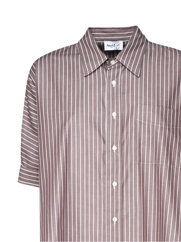 CAMICIA OXFORD A MEZZE MANICHE