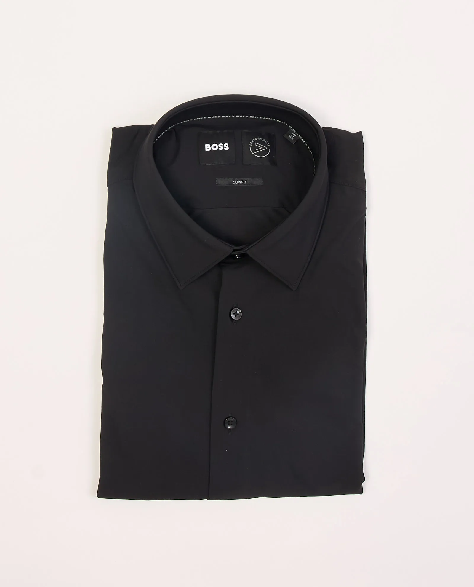 Camicia uomo Boss in cotone stretch slim fit