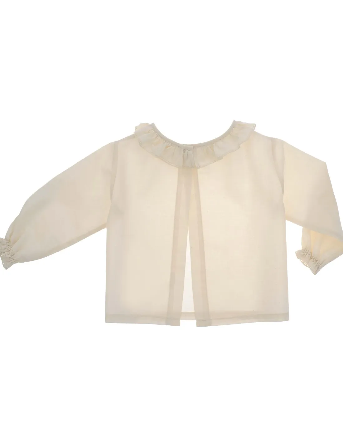 CAMICINA BABY UNISEX IN 100% COTONE BIOLOGICO NATURALE