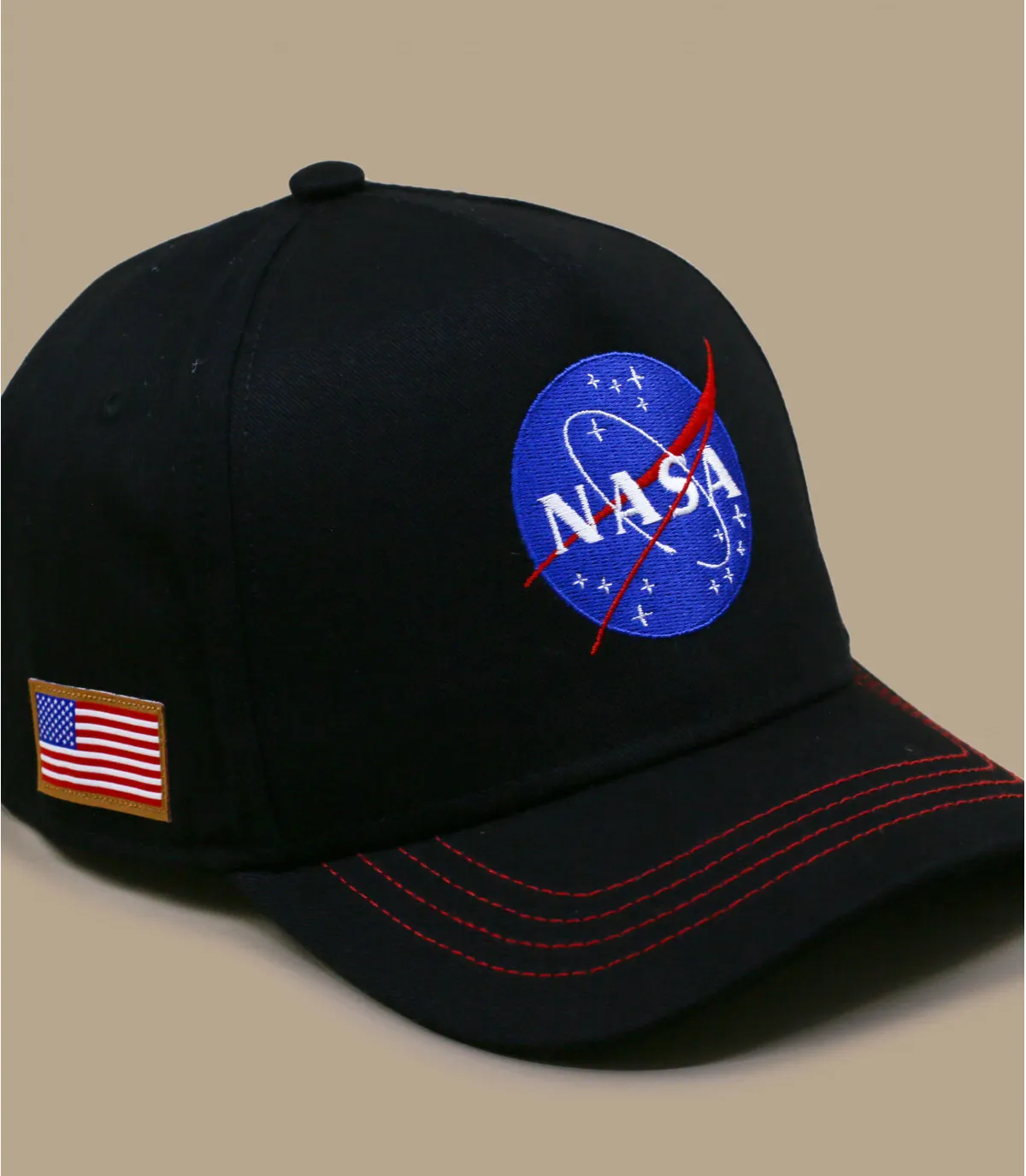 cappellino nasaCurve NASA black     