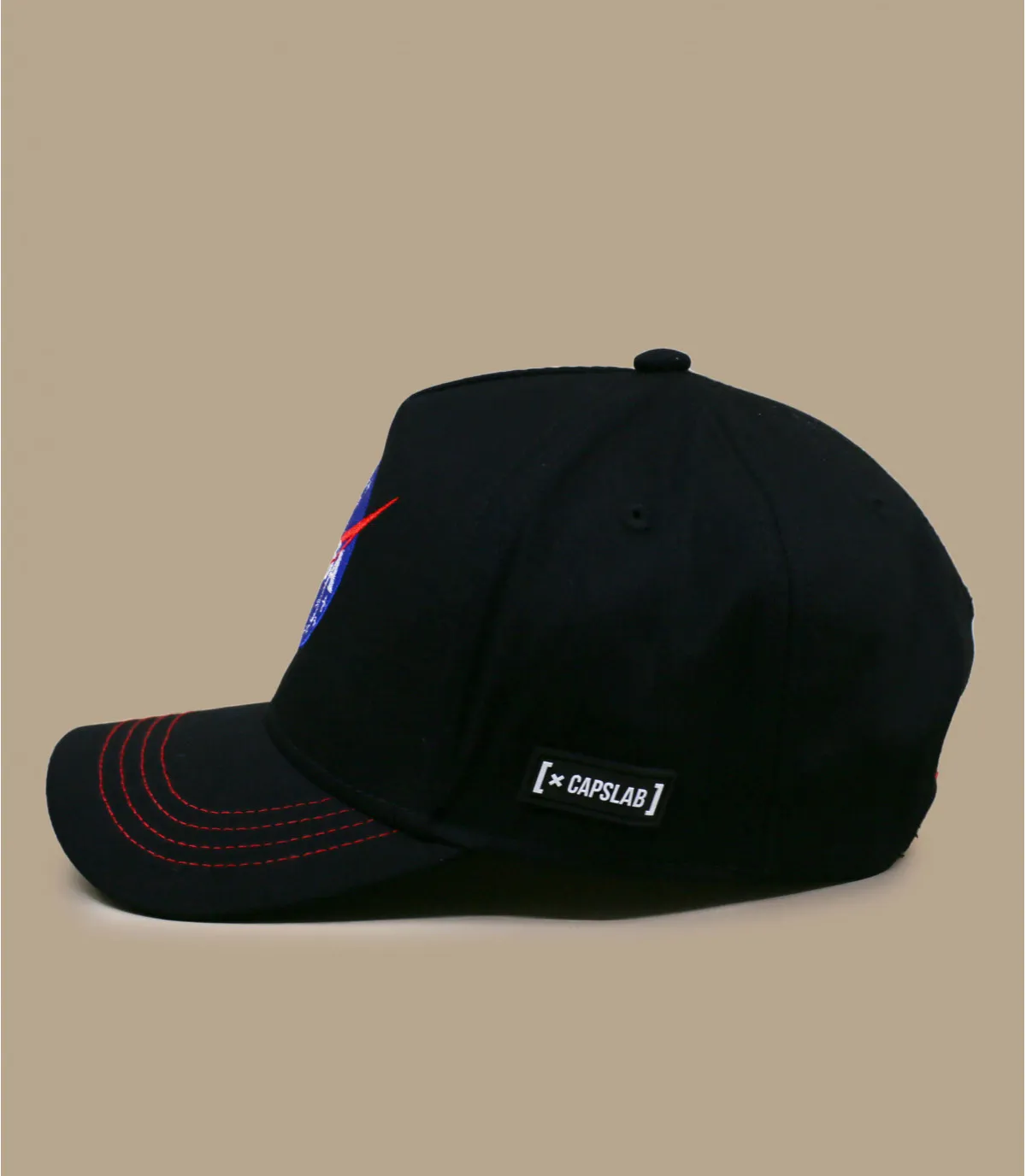 cappellino nasaCurve NASA black     