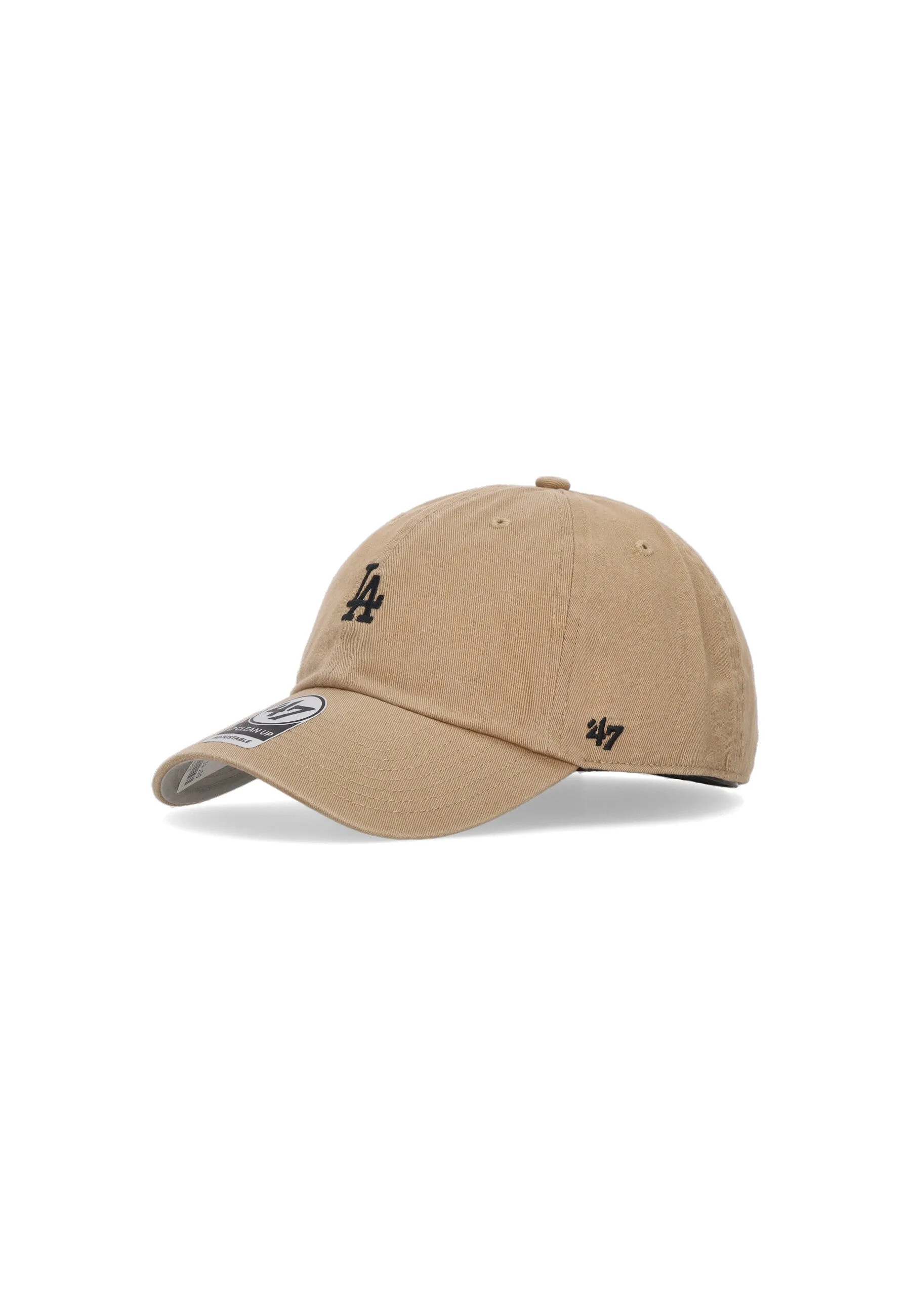 Cappellino Visiera Curva Uomo Mlb Clean Up Losdod Khaki/black