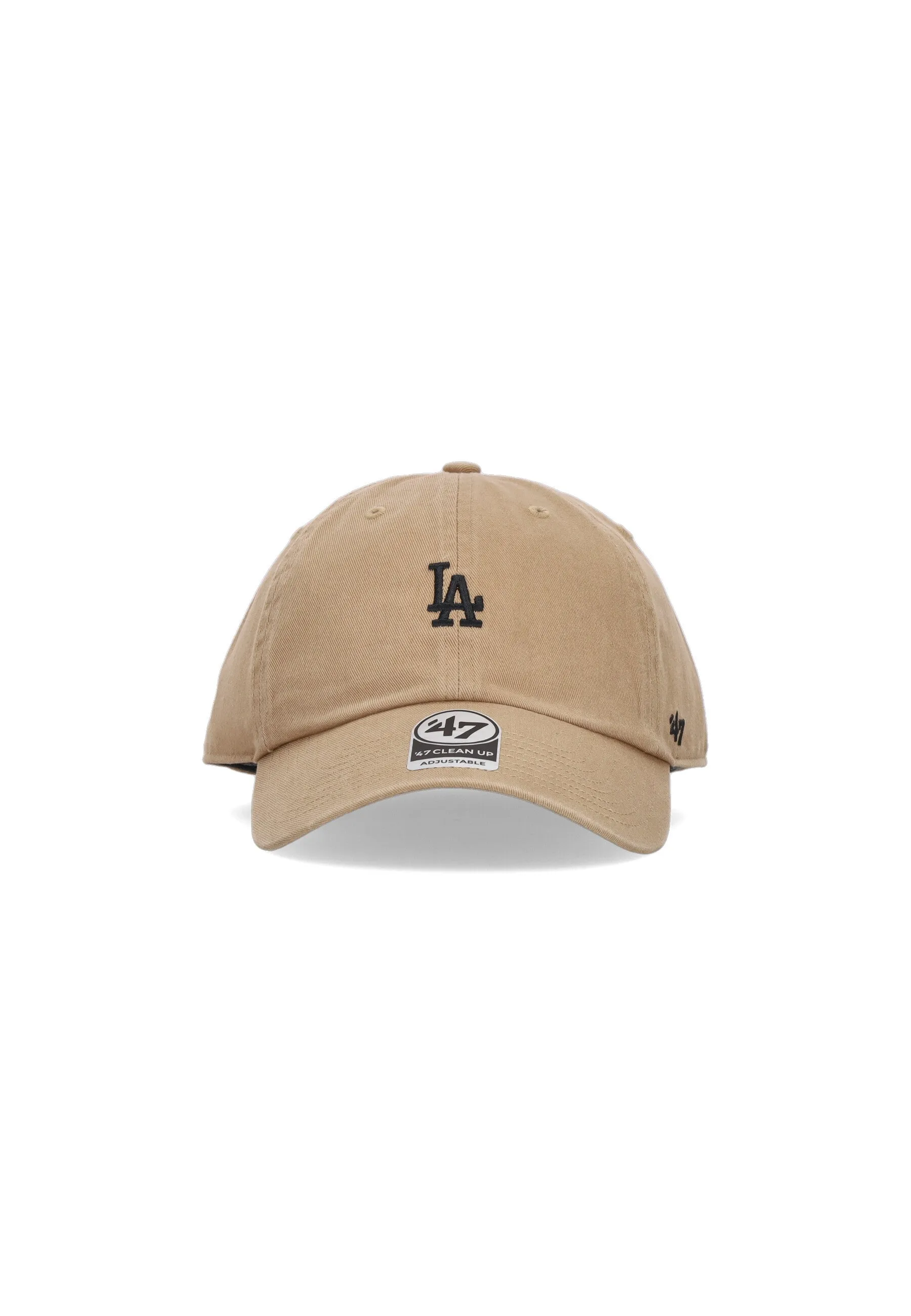 Cappellino Visiera Curva Uomo Mlb Clean Up Losdod Khaki/black