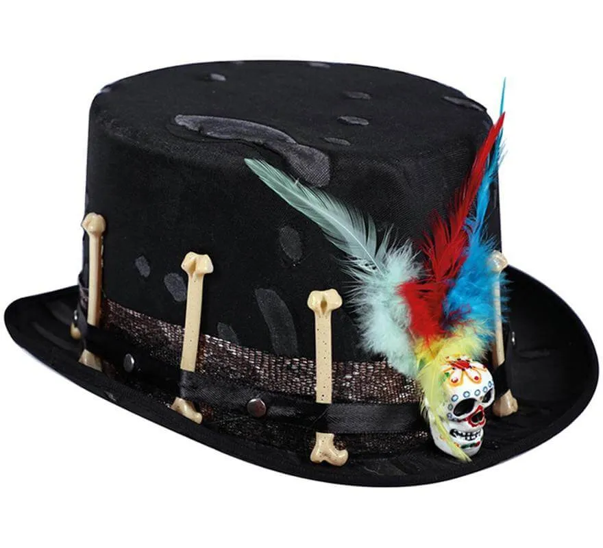 Cappello a cilindro del giorno dei morti