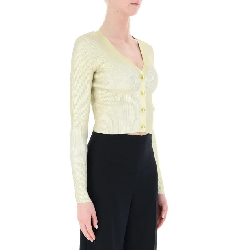 Cardigan a costine
