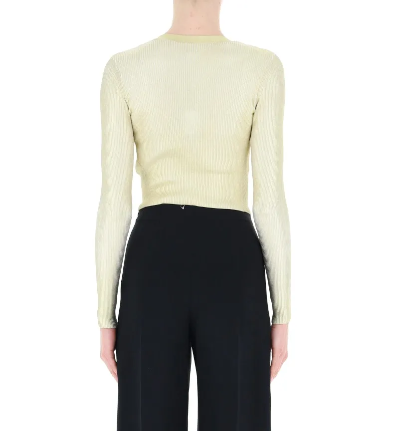 Cardigan a costine
