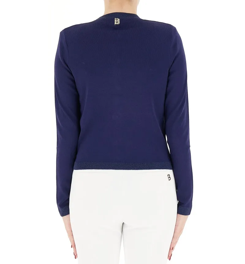 Cardigan con lurex