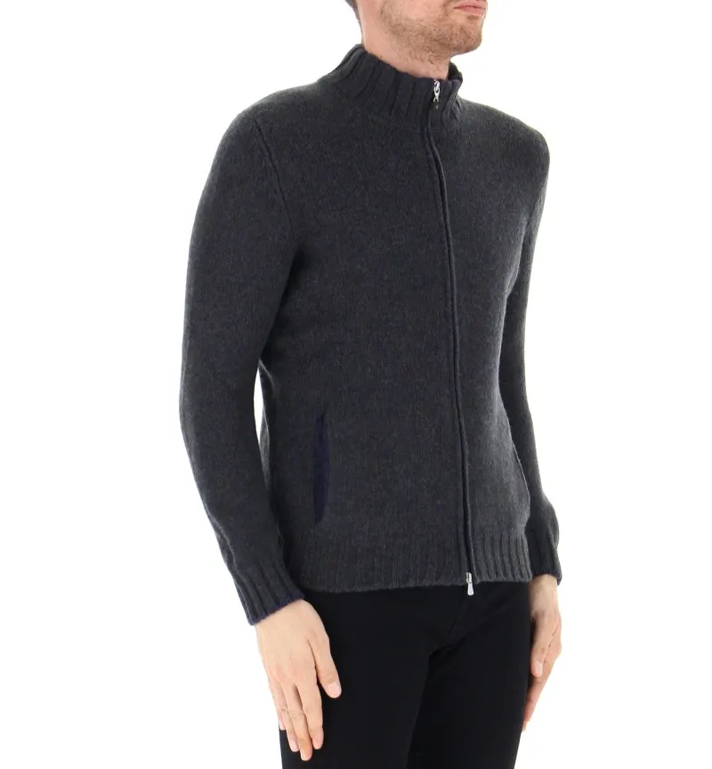 Cardigan lana vergine