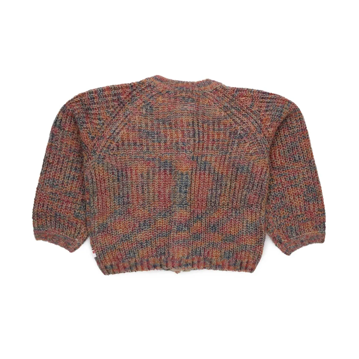 Cardigan Melange Multicolor Bambina E Teen