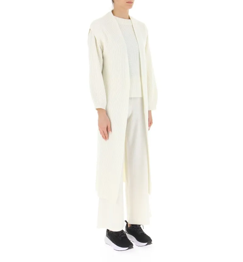 Cardigan misto lana