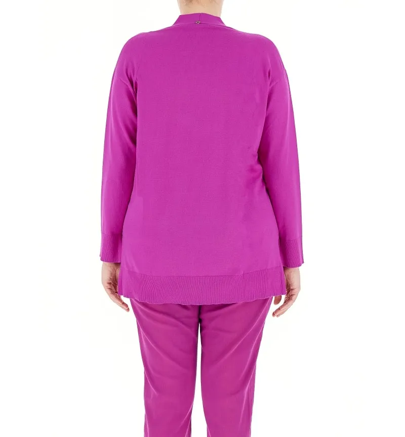Cardigan misto viscosa