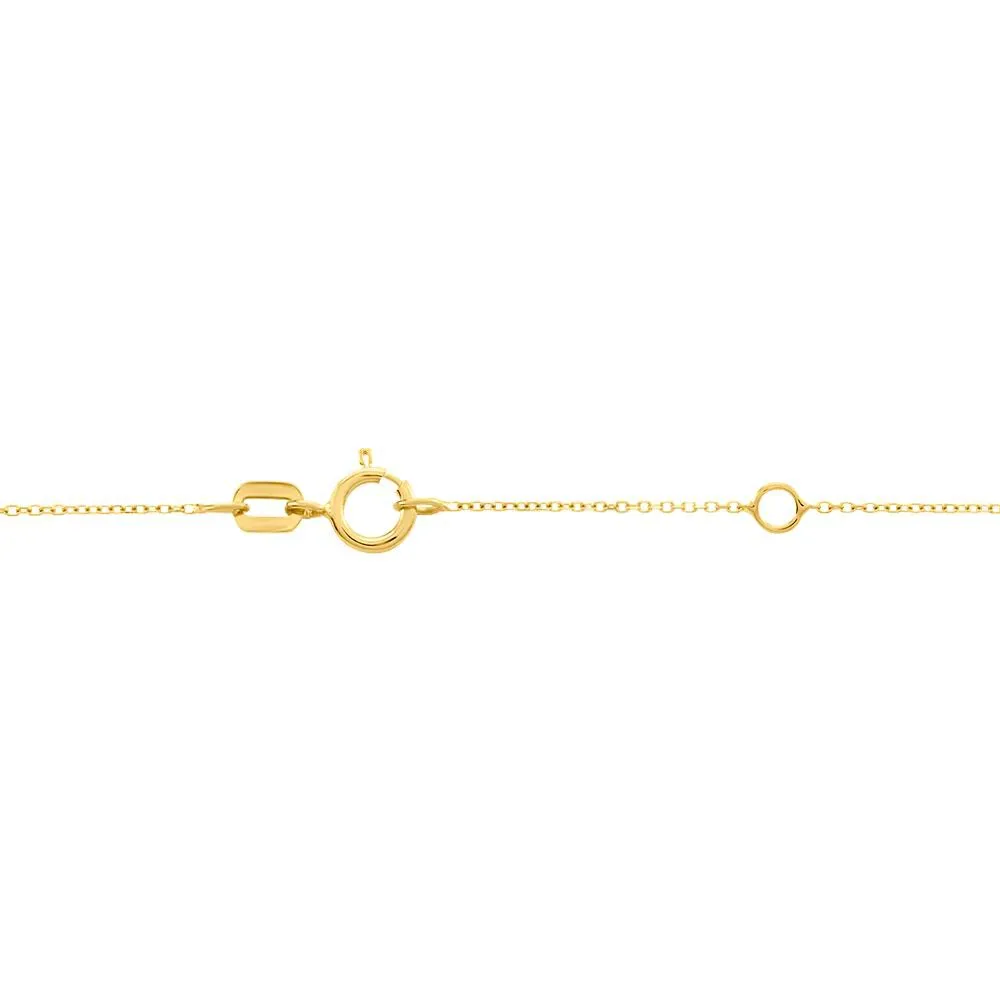Catena Beverly Oro Giallo 375/1000 Maglia Forzatina Allungata 40 + 2 cm 1416768