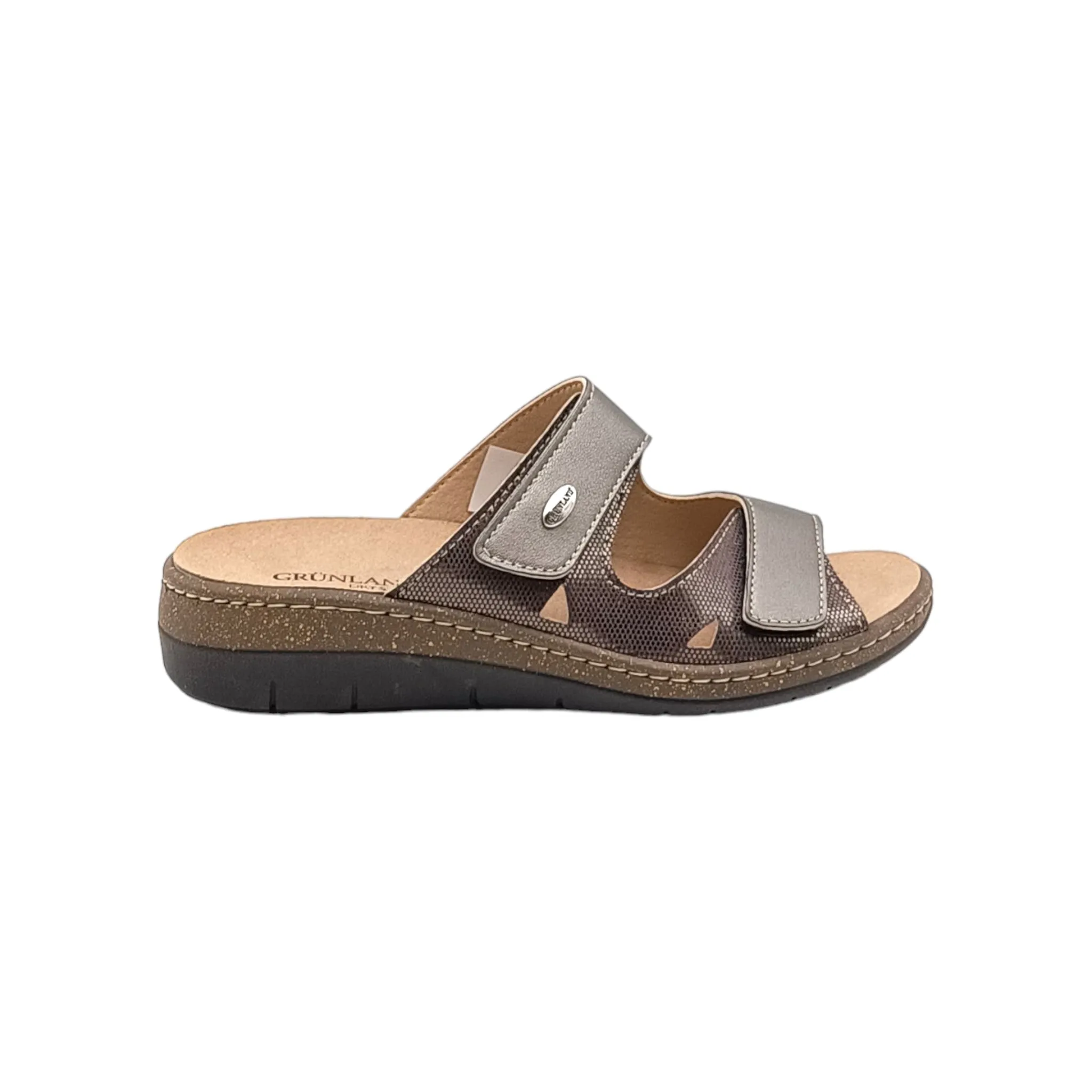 Ciabatta estraibile Donna Grunland DASA CE1100-B1 titanio