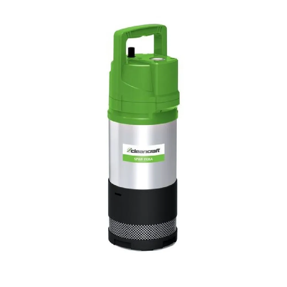 CLEANCRAFT 7520305 Pompa centrifuga a immersione multistadio SPWP1107 per acque chiare con azionamento/stop automatico - Potenza