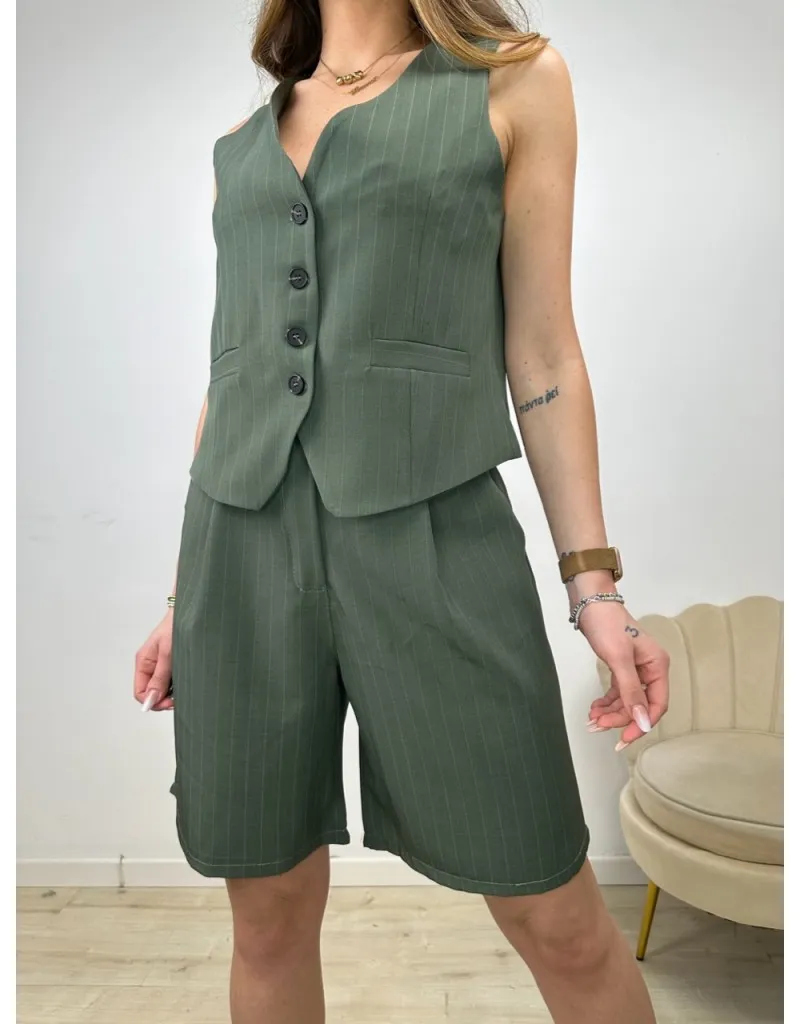 CO ORD SET CHICAGO VERDE