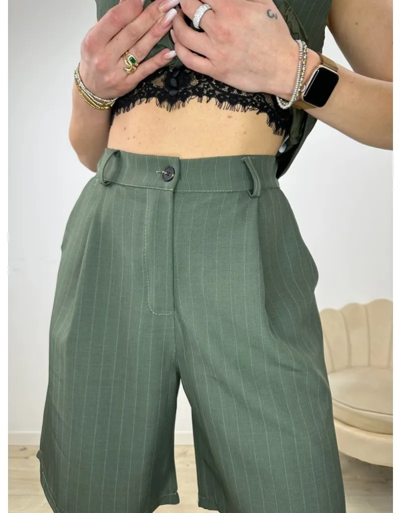 CO ORD SET CHICAGO VERDE
