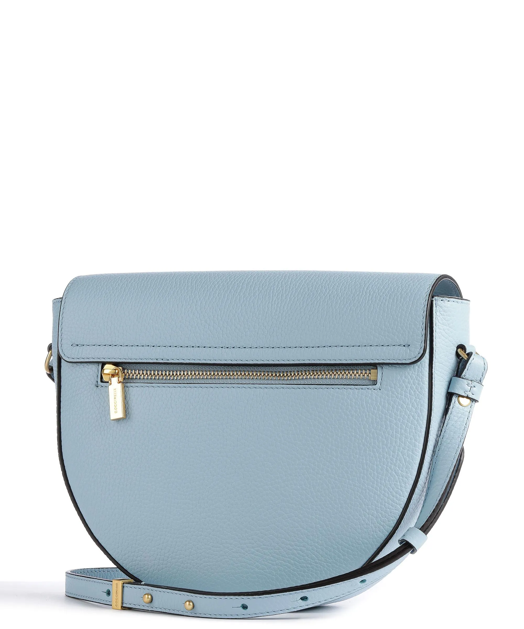  Coccinelle Beat Soft Borsa a tracolla pelle granulata acqua  
