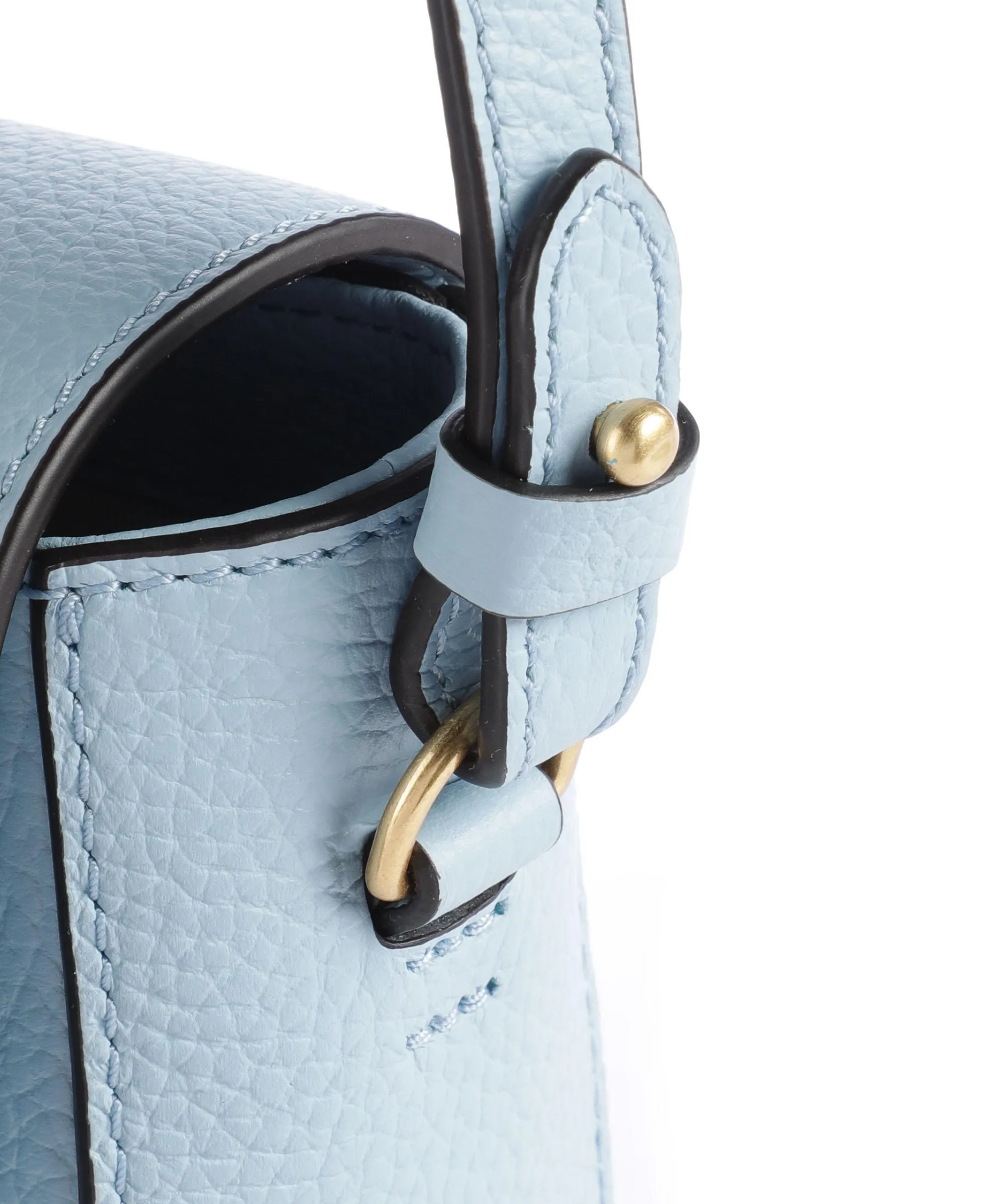  Coccinelle Beat Soft Borsa a tracolla pelle granulata acqua  