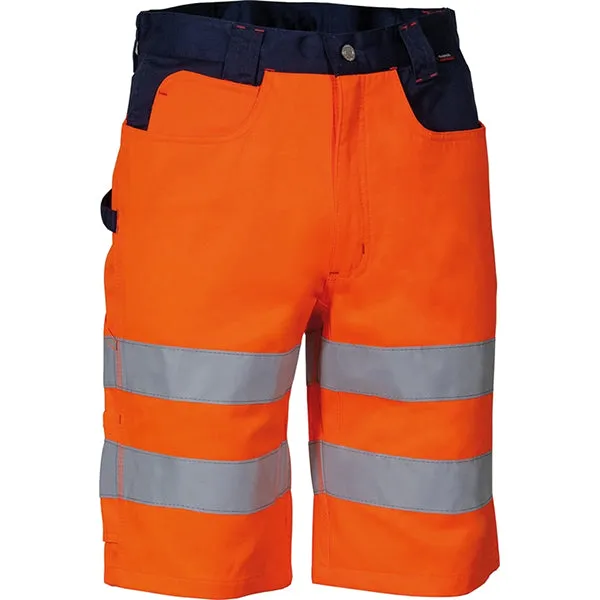 COFRA PANTALONCINO ALTA VISIBILITA' VISIBLE COLORE ARANCIO FLUO TG. 44*