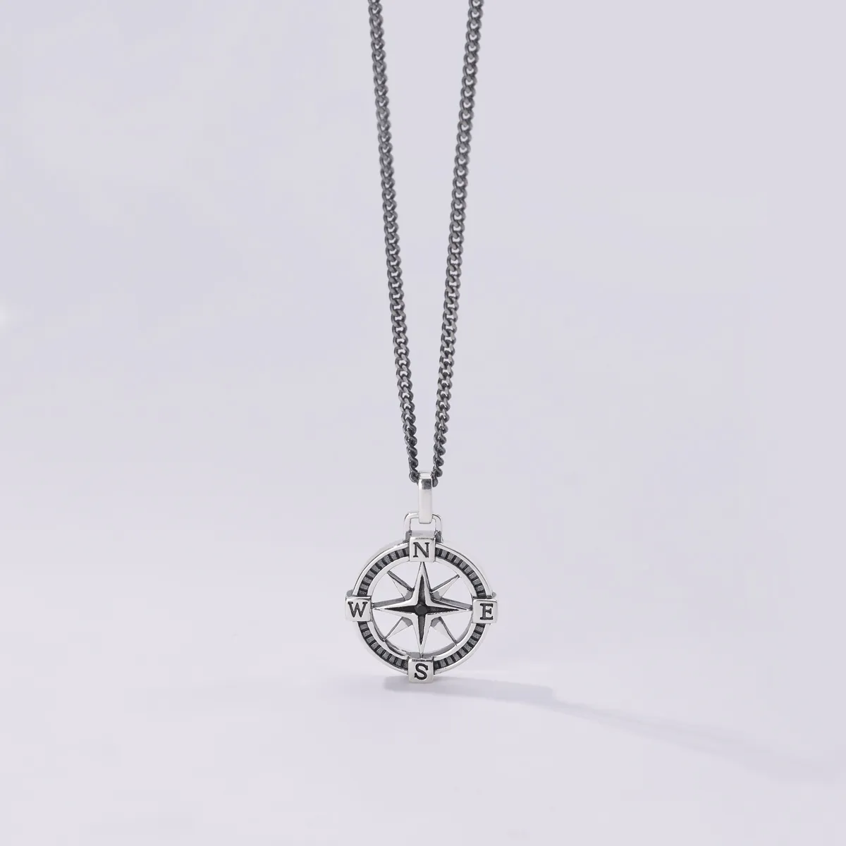 Collana con Rosa dei Venti Uomo Mabina