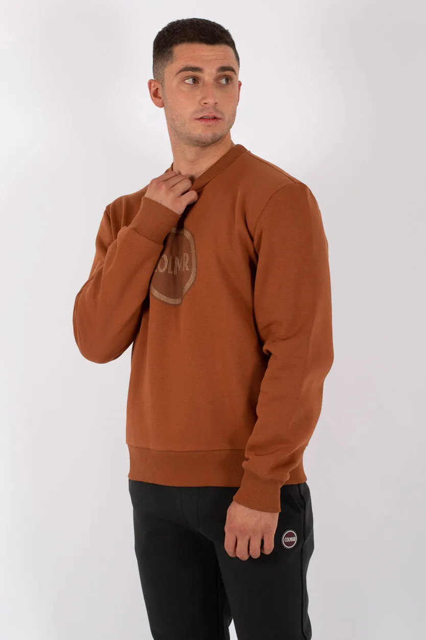 Colmar Felpa Logo Girocollo Rosso Uomo