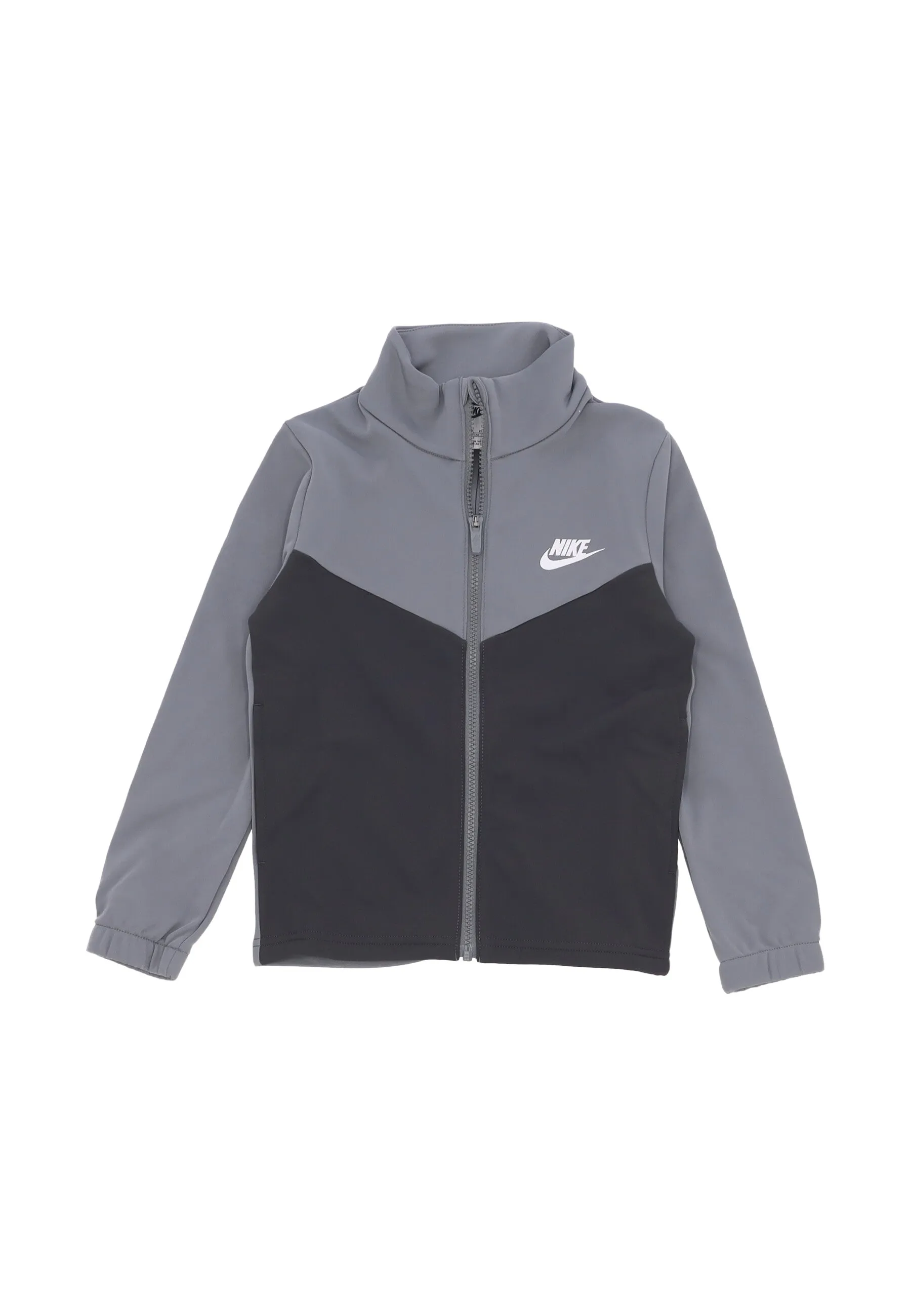 Completo Tuta Ragazzo B Sportswear Full-zip Tracksuit Smoke Grey/anthracite/white