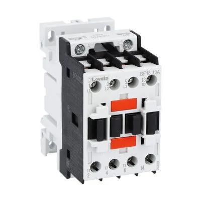 Contattore Lovato, serie BF18, 3 poli, 1 NA, 18 A, 10 kW, bobina 230 V