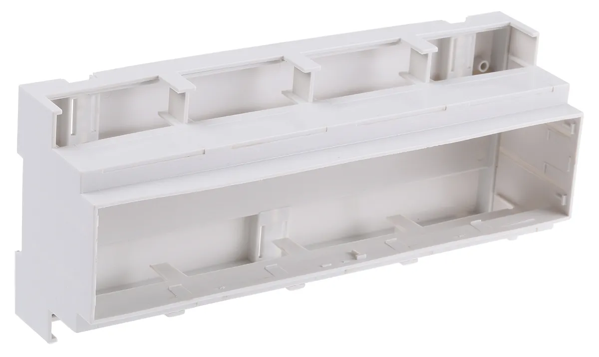 Contenitore guida DIN CAMDENBOSS serie CNMB, Grigio, Policarbonato, 210 x 58 x 90mm