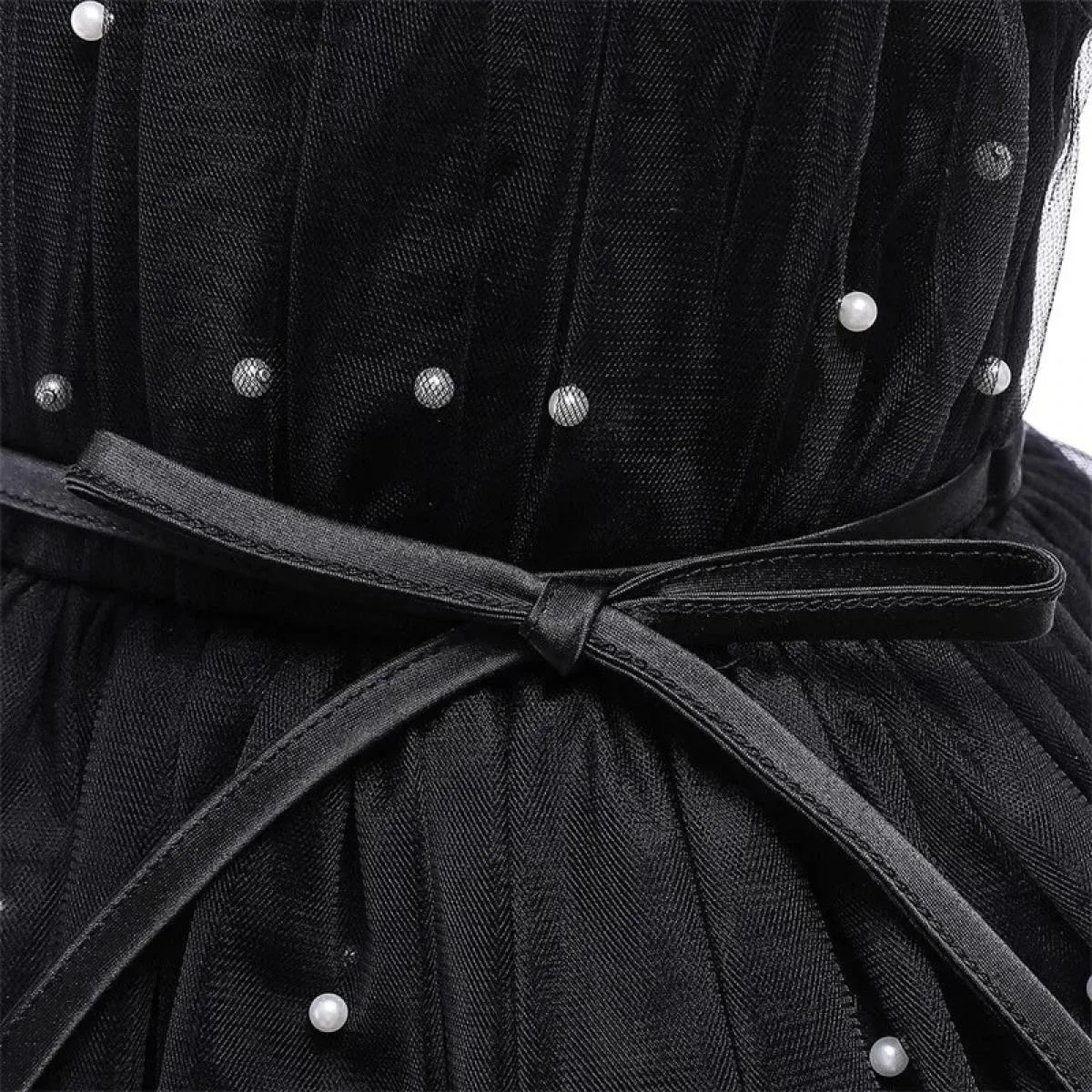 Costume da bambina di Halloween per bambina, vestito da sera con perline nere, 12 m, abito da principessa per ragazze, compleann