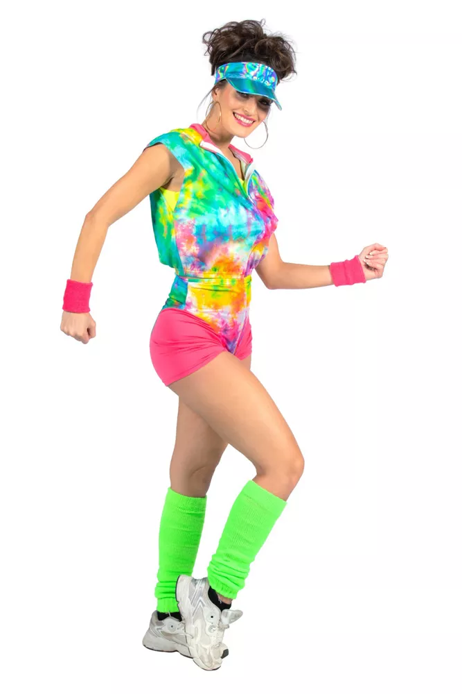 Costume da bambina per sport aerobico da donna