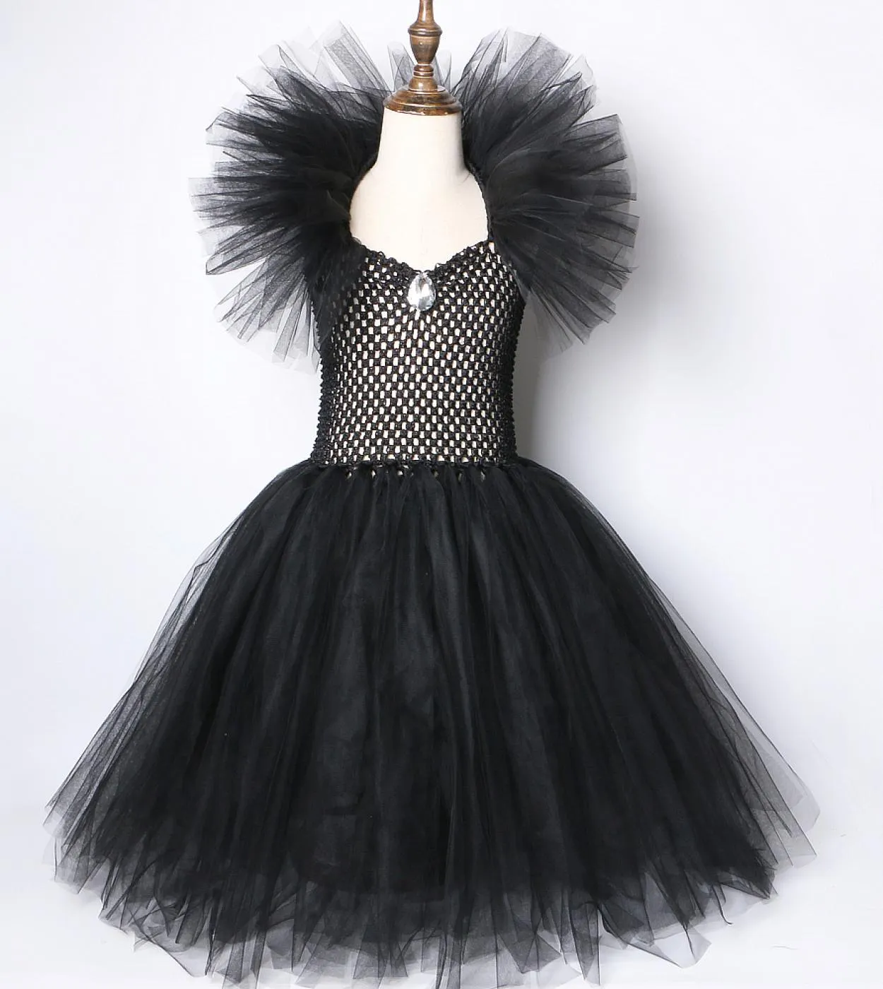 Costume da diavolo per bambini di Halloween Costume da diavolo per ragazze Abiti casual per ragazze Solido