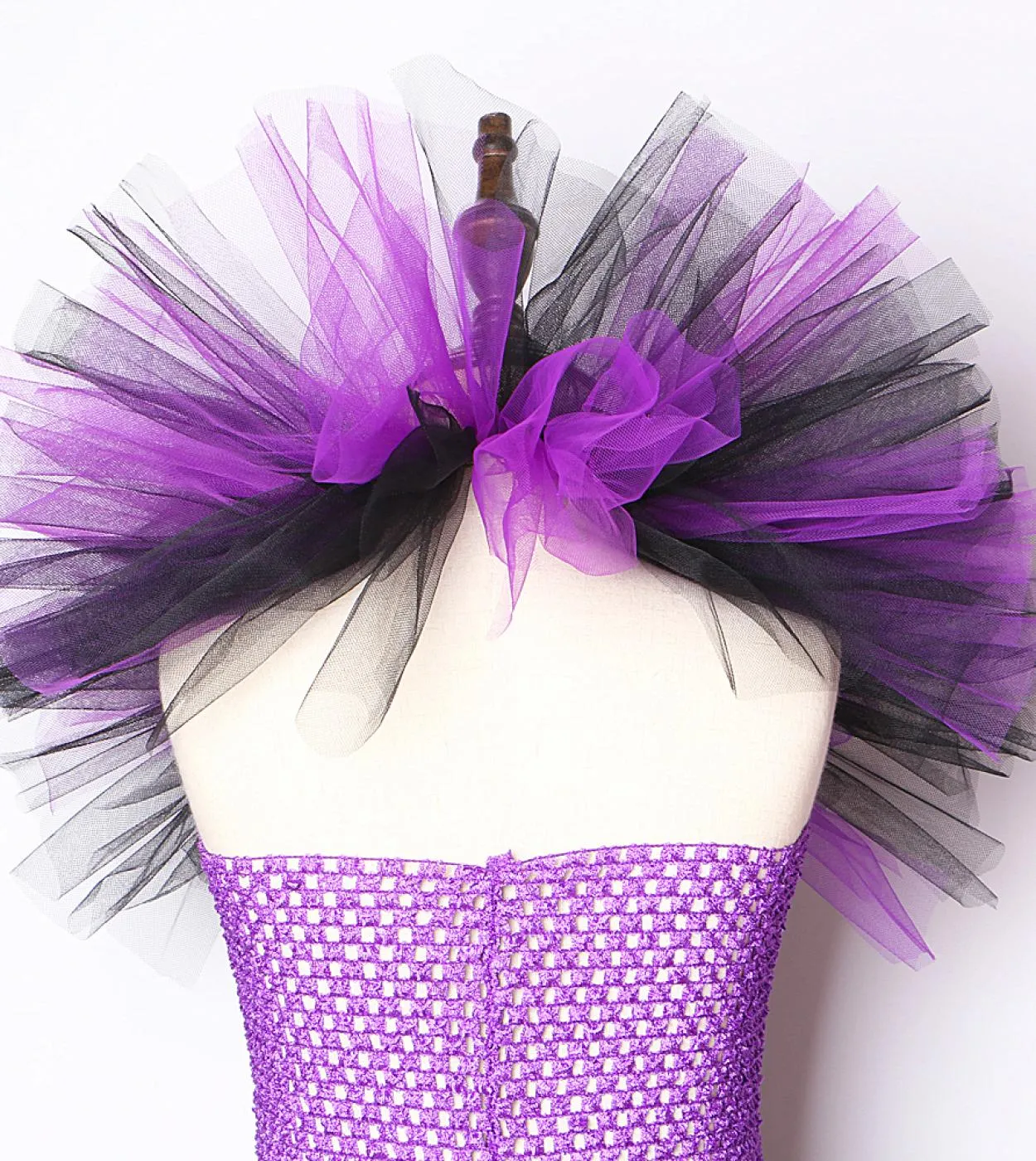 Costume da strega di Halloween per ragazze Abiti da pavimento lunghi per bambini Abito da abito cosplay del diavolo Vestito da f