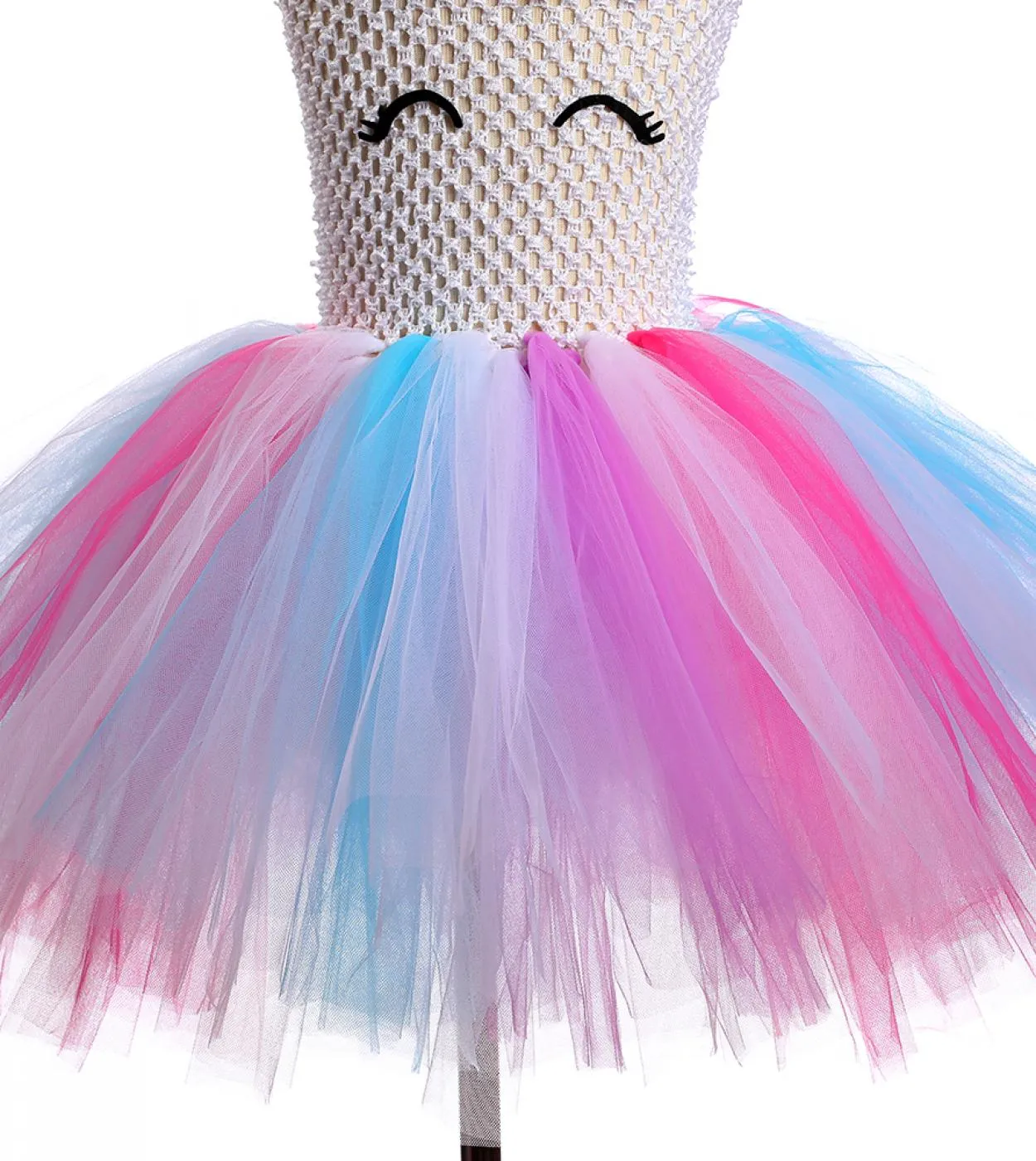 Costume da unicorno fiore per ragazze Halloween vestire vestiti per bambini ragazza principessa compleanno tutu abiti per bambin