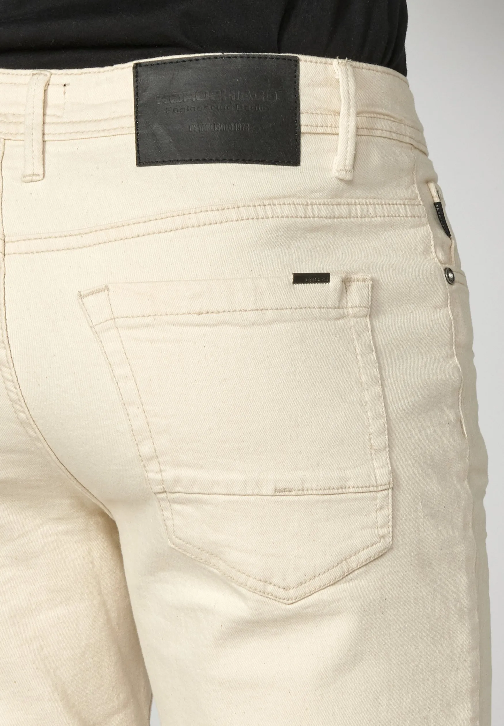 COWBOY STRECTH REGULAR FIT - Shorts di jeans