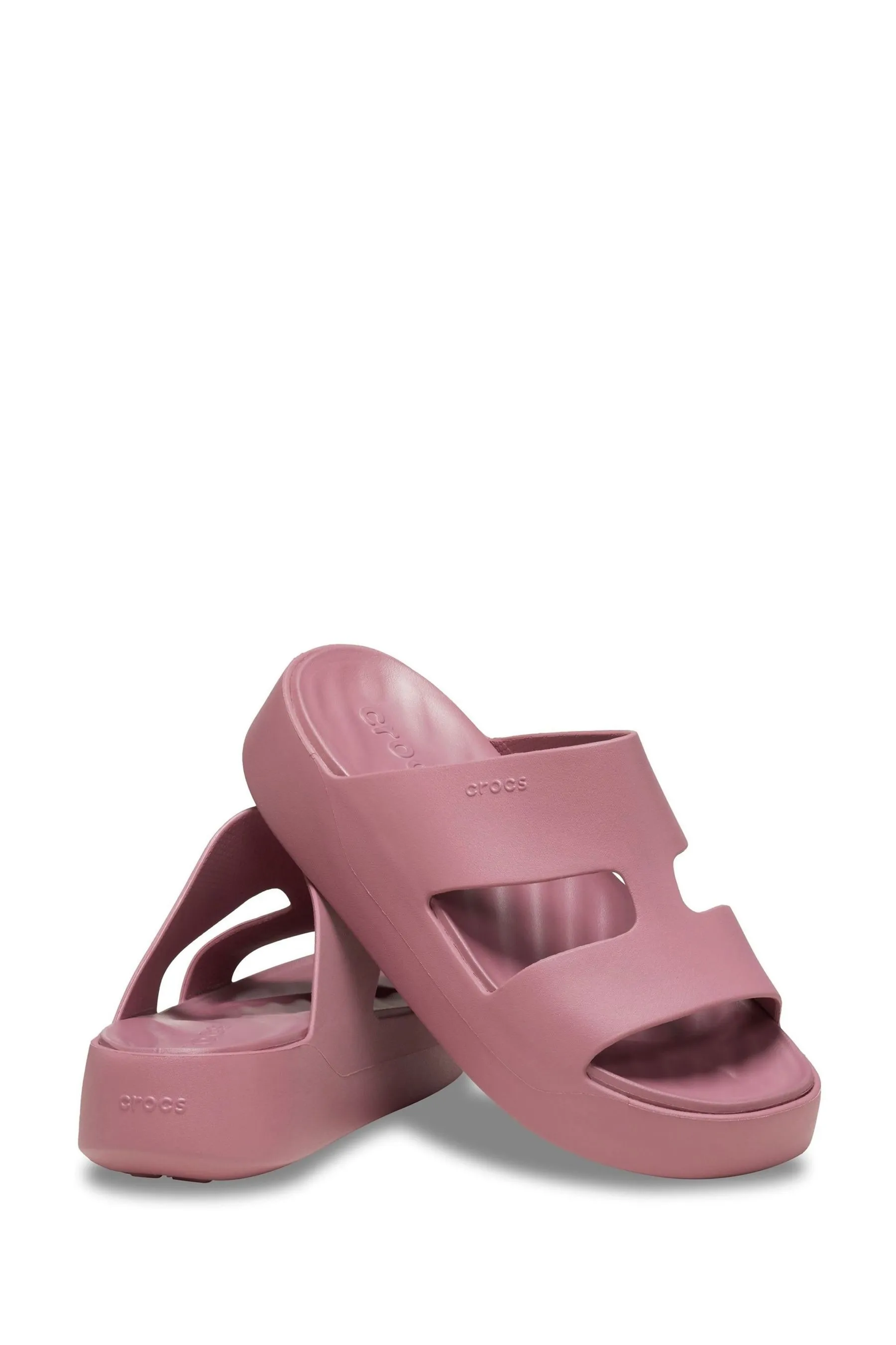 Crocs - Getaway - Sabot con plateau e cinturino ad H