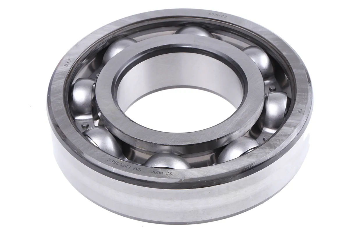 Cuscinetto a sfera Cuscinetti radiali a una corona di sfere SKF in Acciaio, Ø int. 80mm, Ø est. 170mm, Largh. guida 39mm