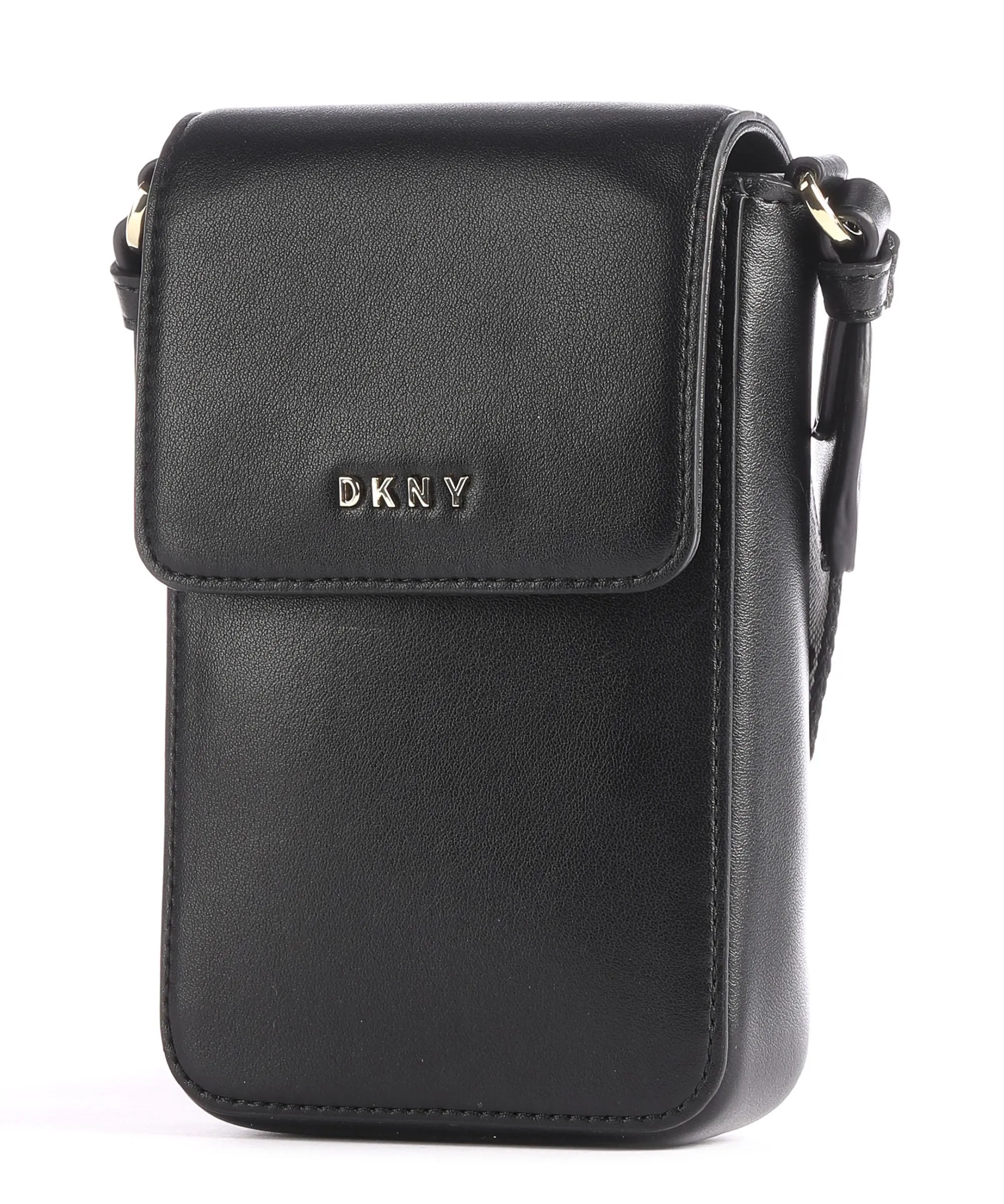  DKNY Winonna Borsetta porta cellulare pelle bovina nero  