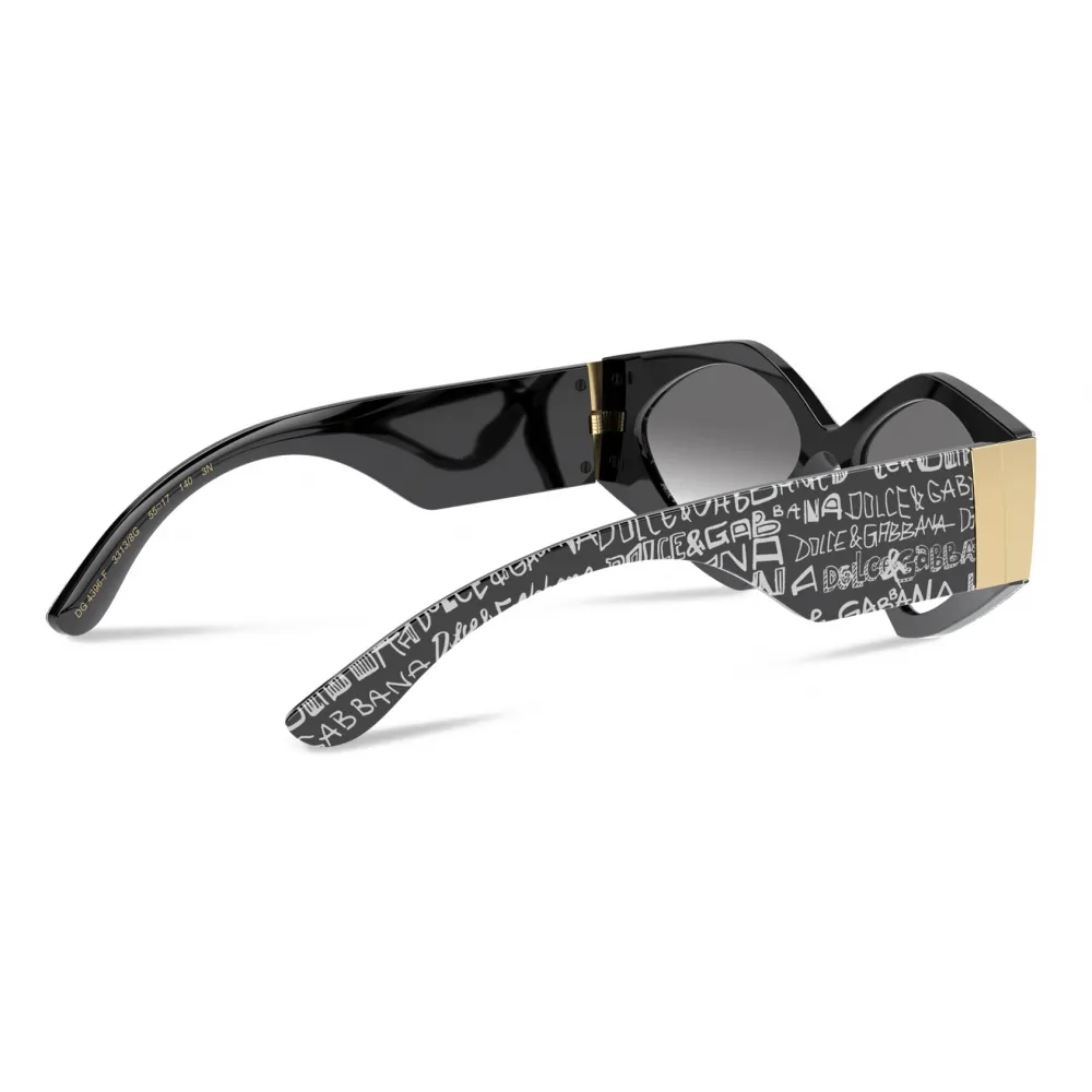 Dolce & Gabbana - Occhiale da Sole Modern Print Graffiti - Nero Bianco - Dolce & Gabbana Eyewear