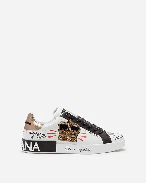     DOLCE E GABBANA PORTOFINO CALFSKIN CON CORONA