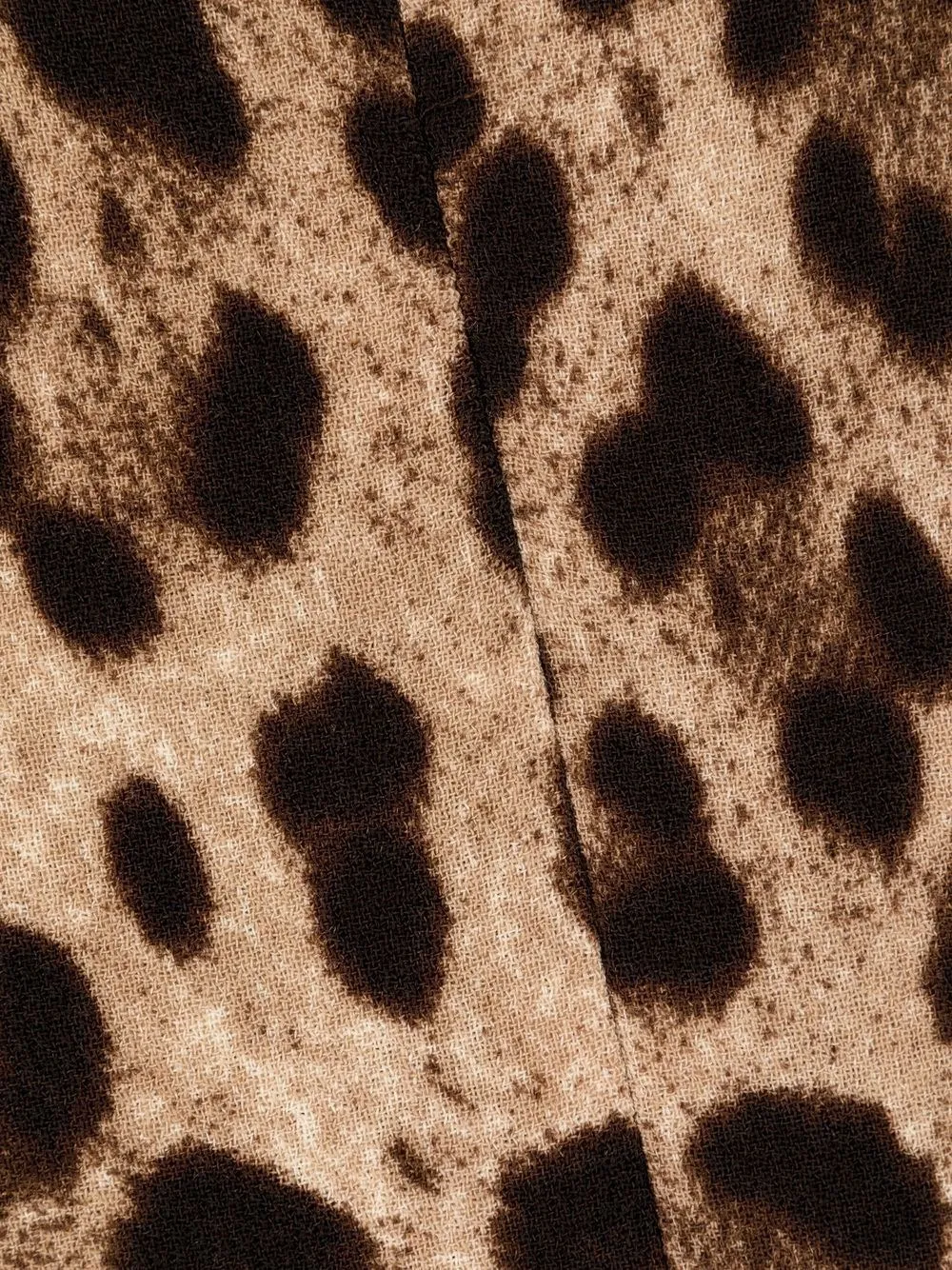Dolce&Gabbana-abito midi con stampa leopardata