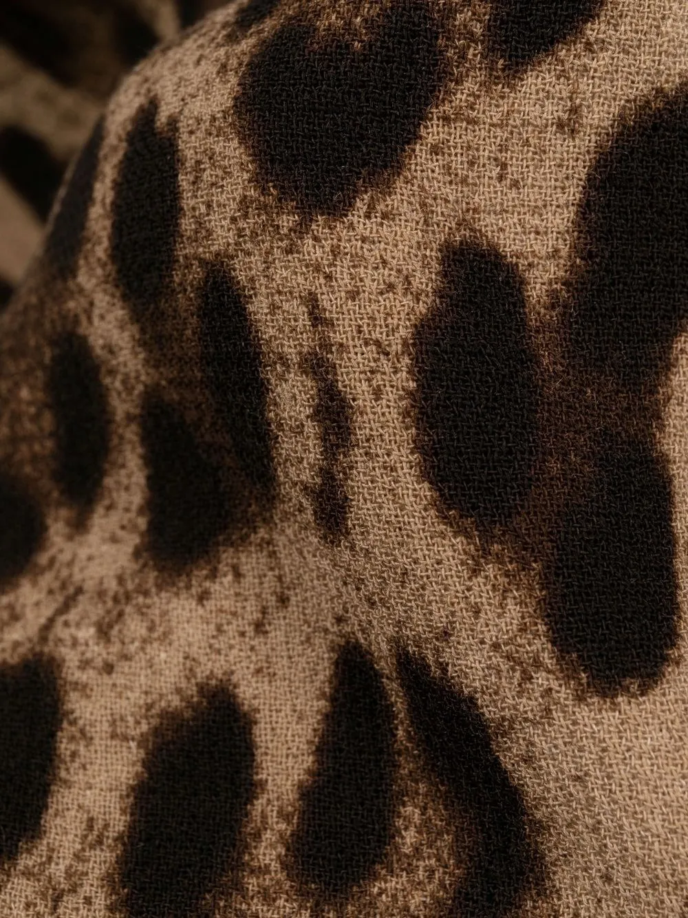 Dolce&Gabbana-abito midi con stampa leopardata