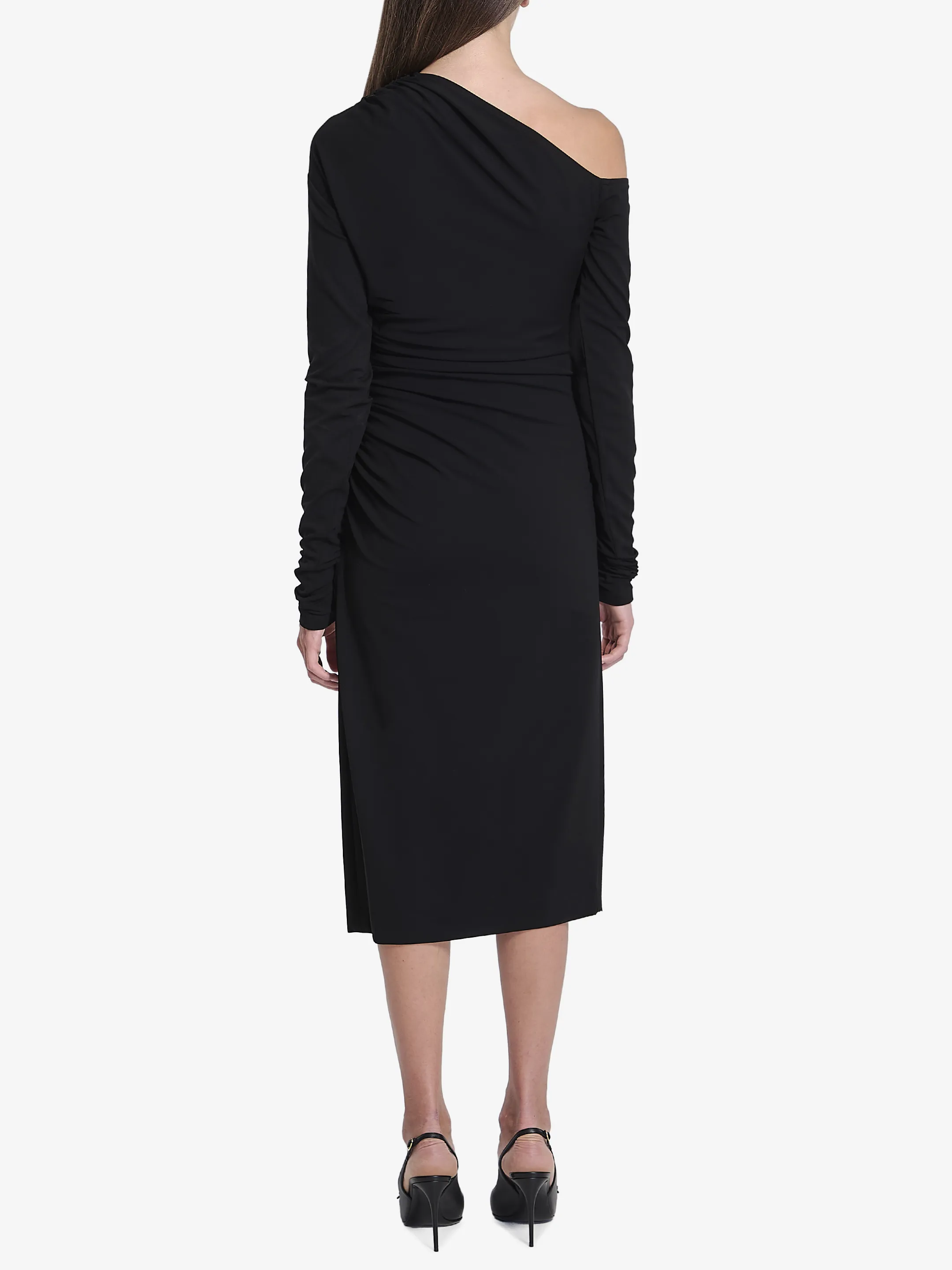 DOLCE&GABBANA    Abito longuette drappeggiato