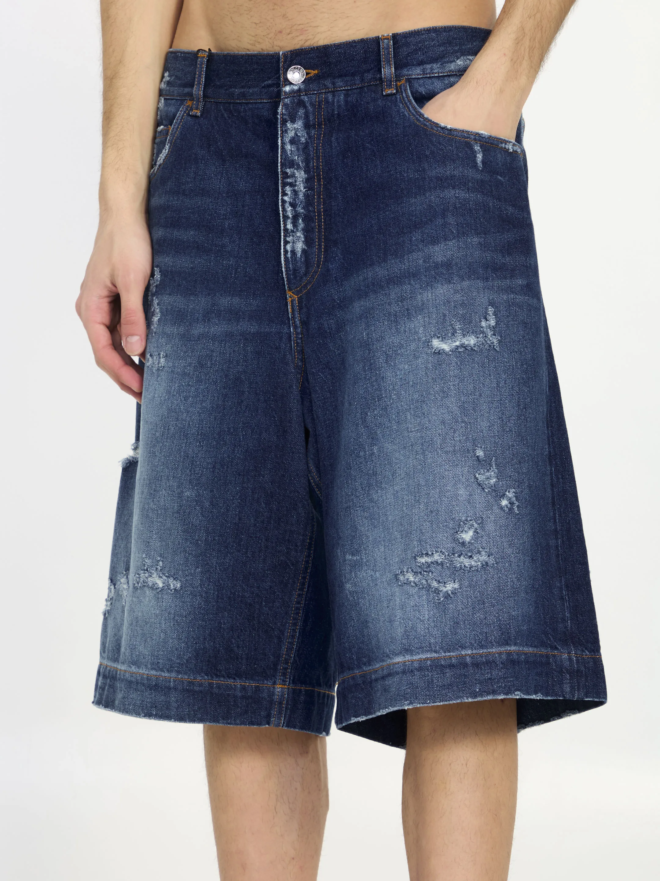 DOLCE&GABBANA    Bermuda in denim