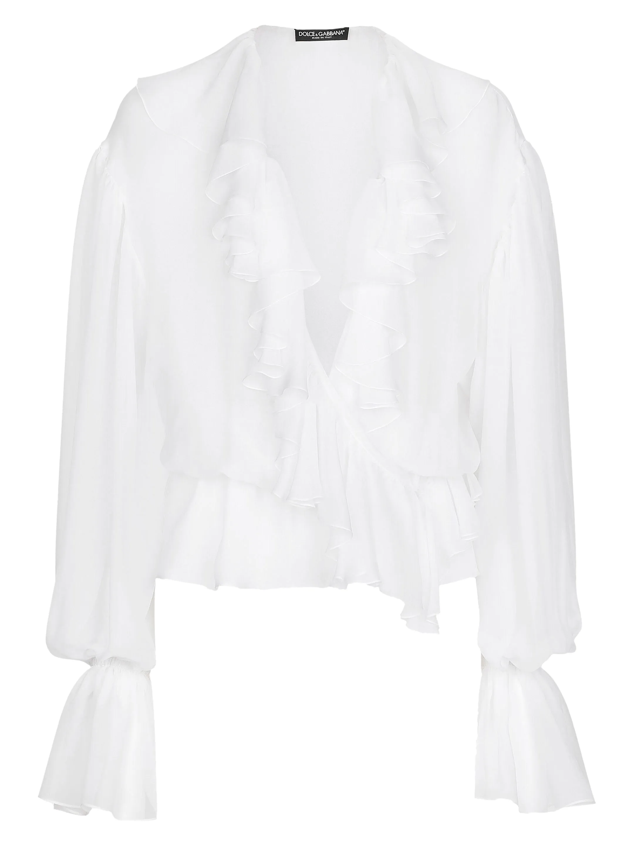 DOLCE&GABBANA    Blusa in chiffon