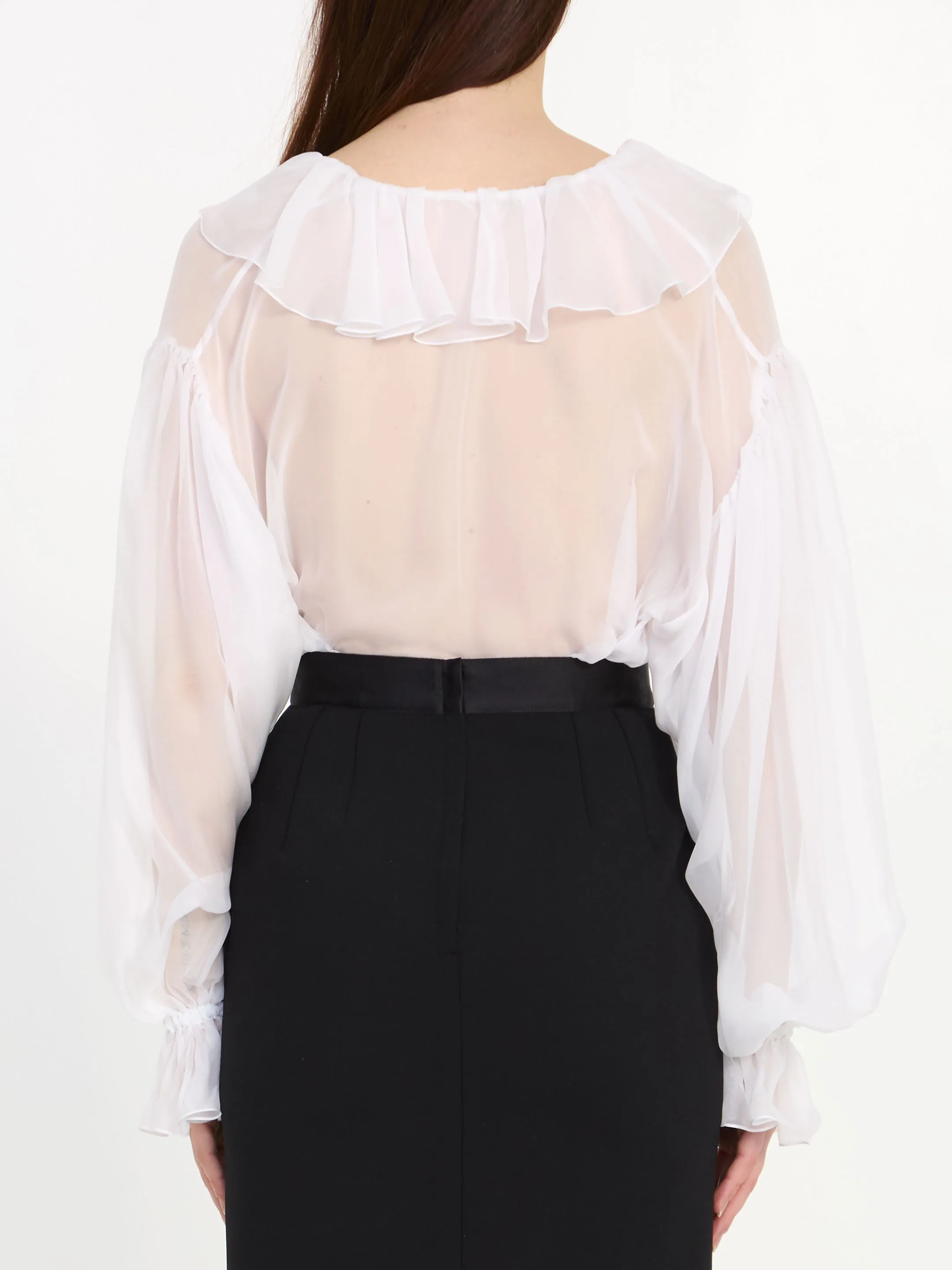 DOLCE&GABBANA    Blusa in chiffon