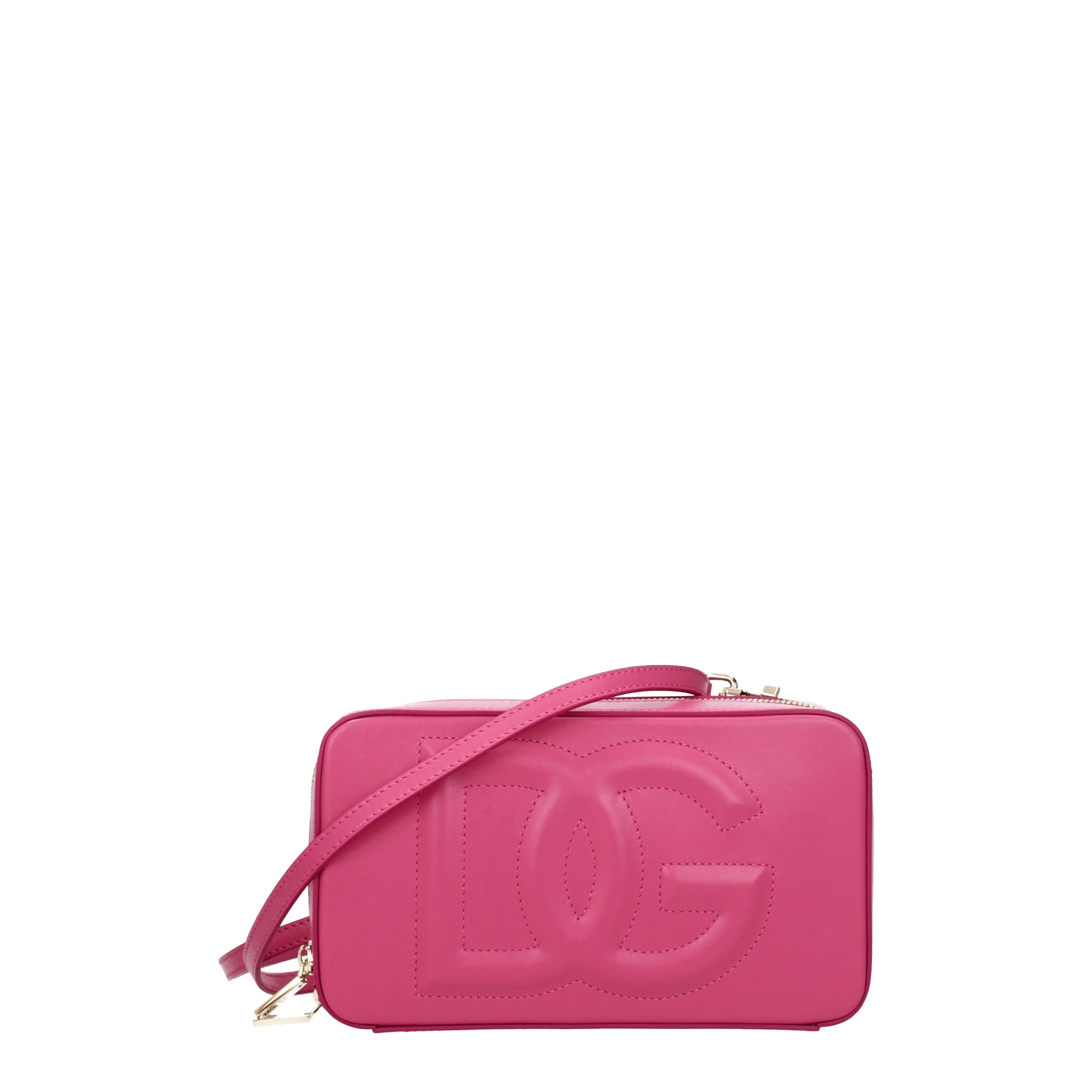 Dolce&Gabbana Borse a Tracolla Camera bag Donna Pelle Rosa/Glicine