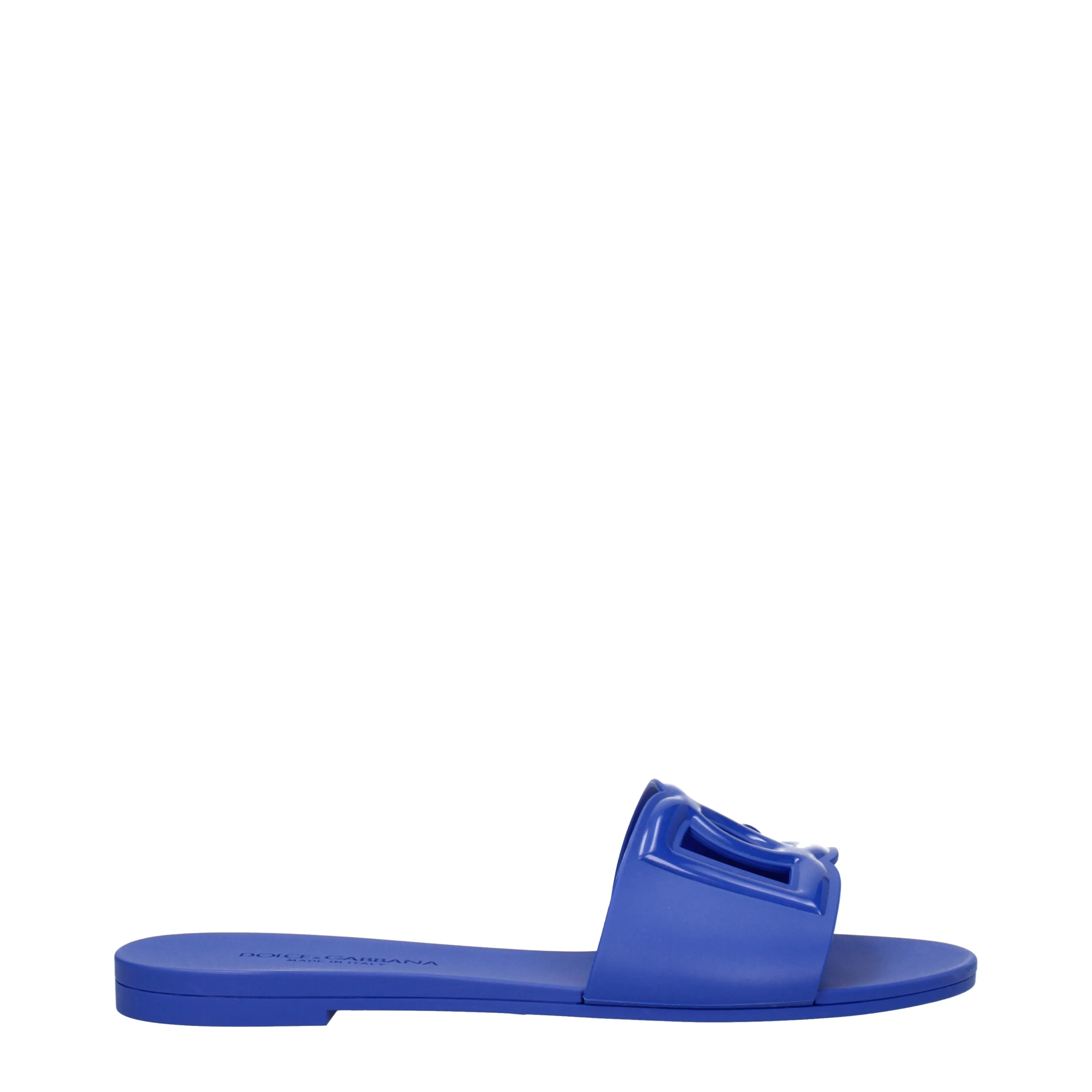 Dolce&Gabbana Ciabatte e Zoccoli Donna Gomma Blu/Blu Elettrico