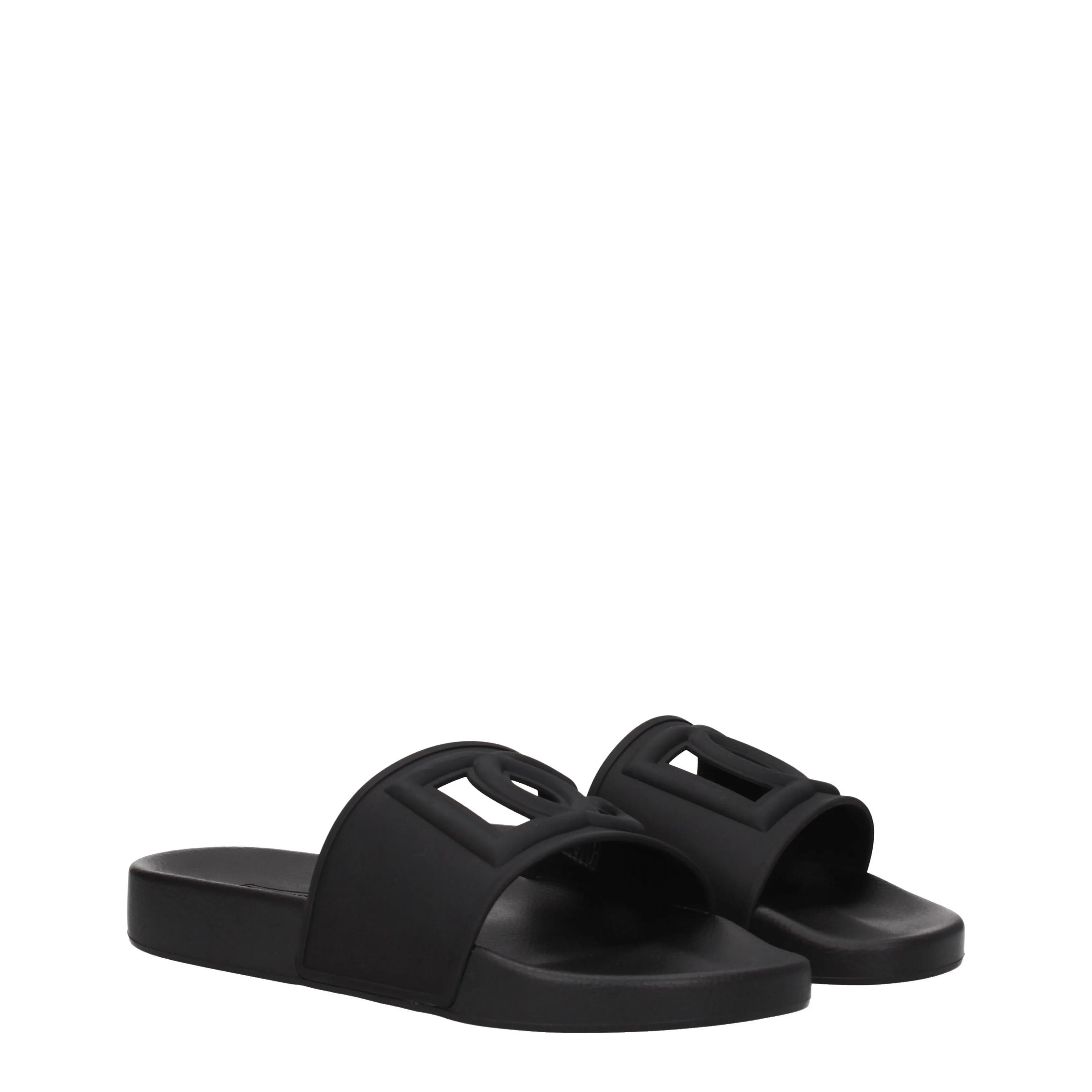 Dolce&Gabbana Ciabatte e Zoccoli Uomo Gomma Nero