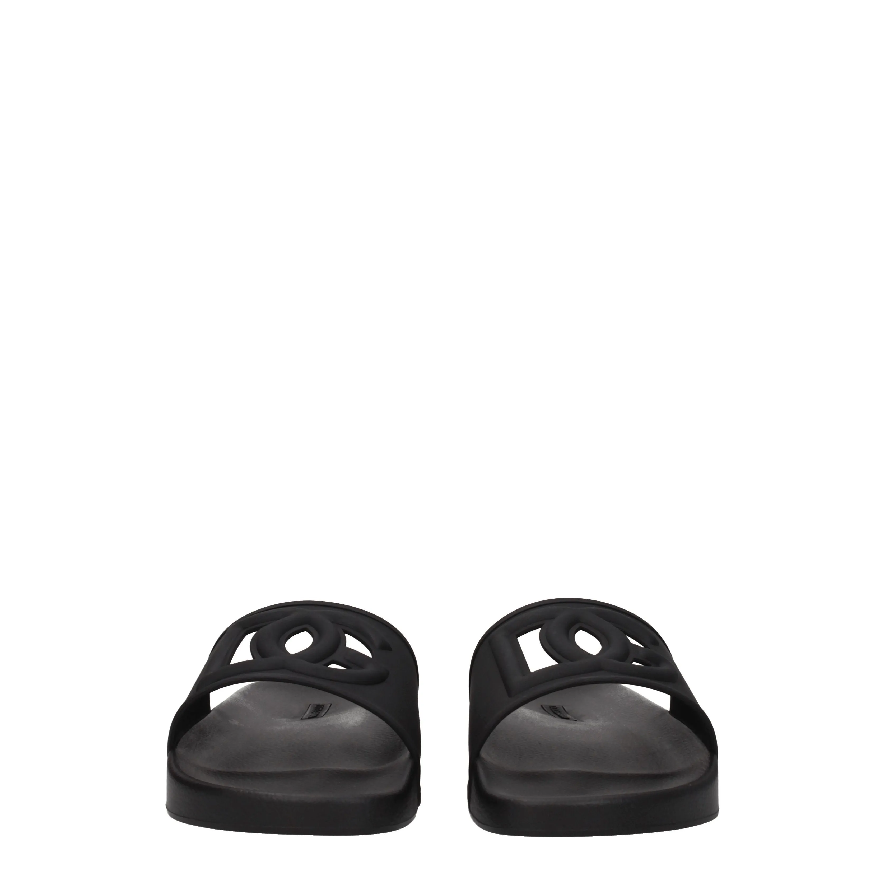 Dolce&Gabbana Ciabatte e Zoccoli Uomo Gomma Nero