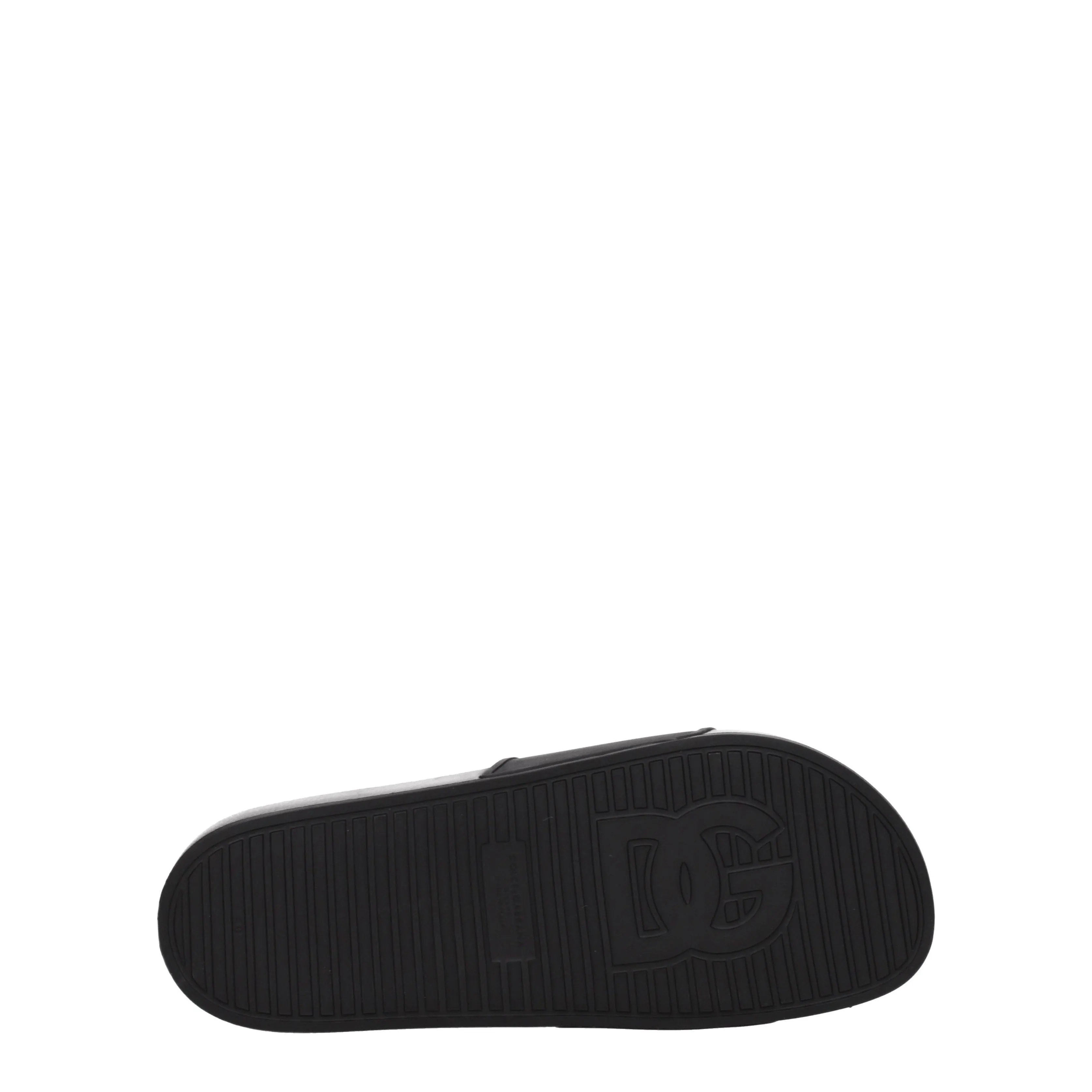 Dolce&Gabbana Ciabatte e Zoccoli Uomo Gomma Nero